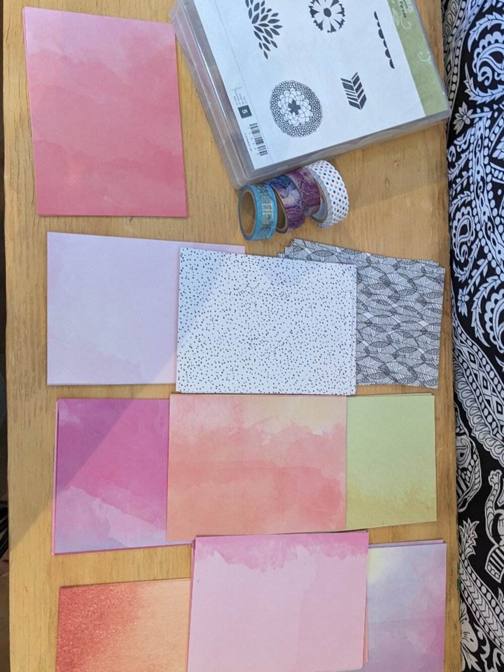 Leaves Cardmaking Kit NWT